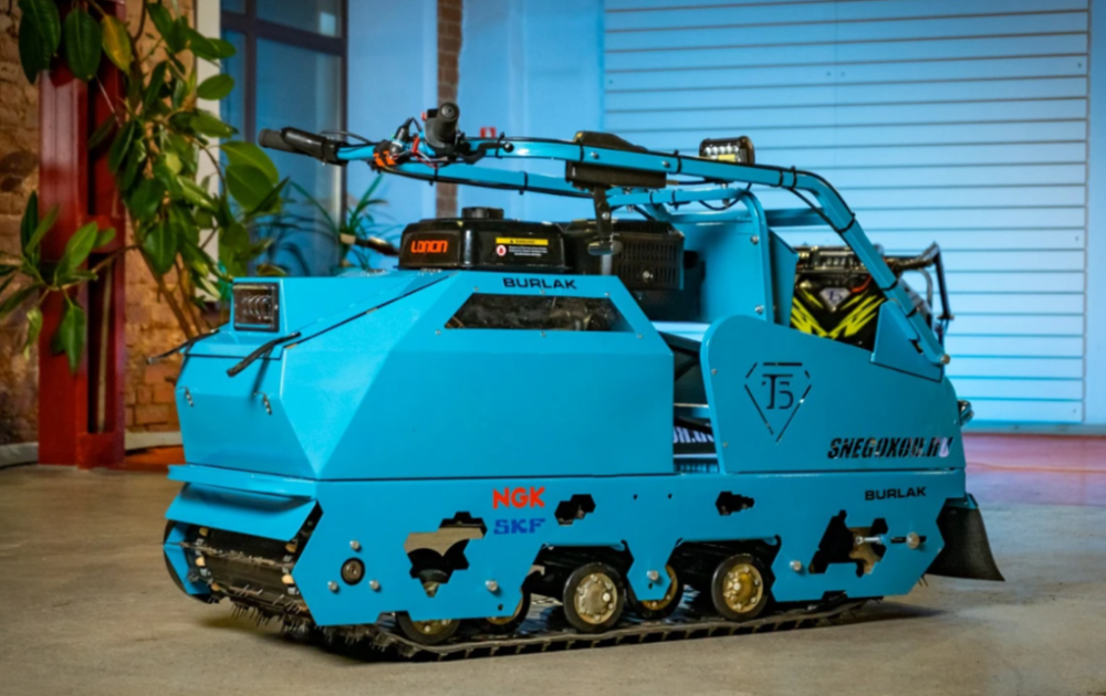 Мотобуксировщик Бурлак Таежник 15 л.с.