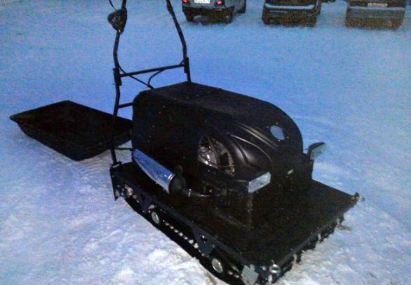 Мотобуксировщик ВОЛКОДАВ POWER V9