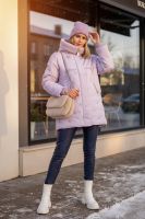 Куртка верблюжья шерсть арт.318 [сиреневый]