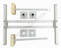 Стоялки гимнастические регулируемые по ширине на 2 трости