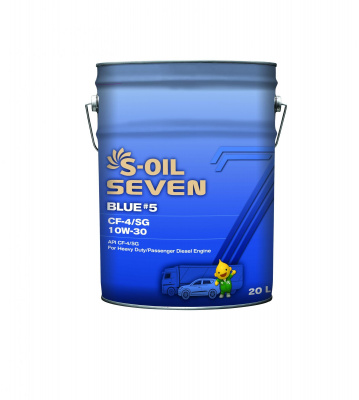 S-OIL 7 BLUE #5 CF-4/SG 10W-30, 20л
