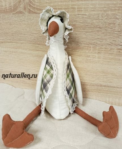 Сувенир "Льняные гуси"рис 1
