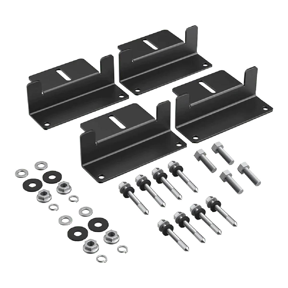 Система креплений для жестких солнечных панелей