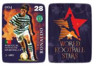 004 - Криштиану Роналду, Sporting CP. "World Football Stars". UNCC. Коллекционная карточка Oz