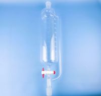 Воронка капельная цилиндрическая Labdevices ВД-2-2000, 2000 мл, с компенсатором давления, шлиф 29/32