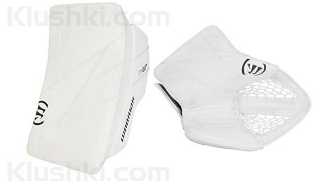 Комплект блин с ловушкой вратаря Warrior RITUAL G7 White (JR) REG