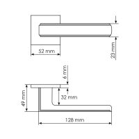Ручка Morelli Steps MH-64-S6 схема