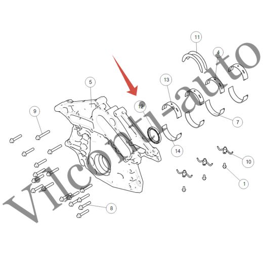 САЛЬНИК КОЛЕНВАЛА ПЕРЕДНИЙ TANK 500 1002400XEZ01 100% ОРИГИНАЛ