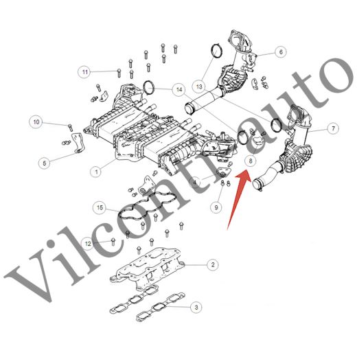 КРОНШТЕЙН ТРУБКИ СЖАТОГО ВОЗДУХА TANK 500 1008044XEZ01 100% ОРИГИНАЛ