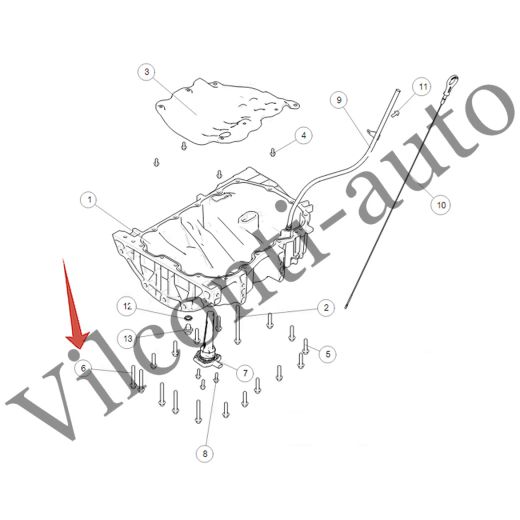 БОЛТ С ШЕСТИГРАННОЙ ГОЛОВКОЙ И ФЛАНЦЕМ TANK 500 Q1840860FDME 100% ОРИГИНАЛ