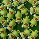 фото Подвеска кабошон ЛЯГУШКА из полимерной смолы 18Х14 мм  IYOE.F.1814