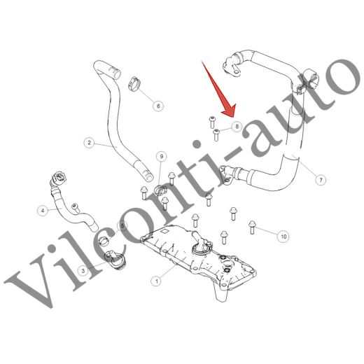 БОЛТ TANK 500 09190040 100% ОРИГИНАЛ