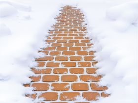 Фон полы "Snow floor №2"