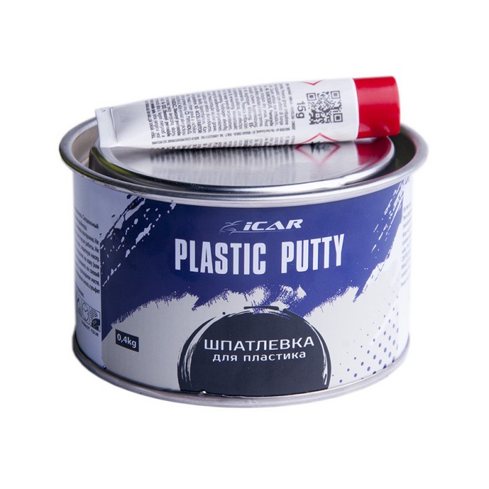 Icar PLASTIC PUTTY Шпатлевка, 0,4кг.