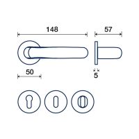 Ручка Frascio Duck схема