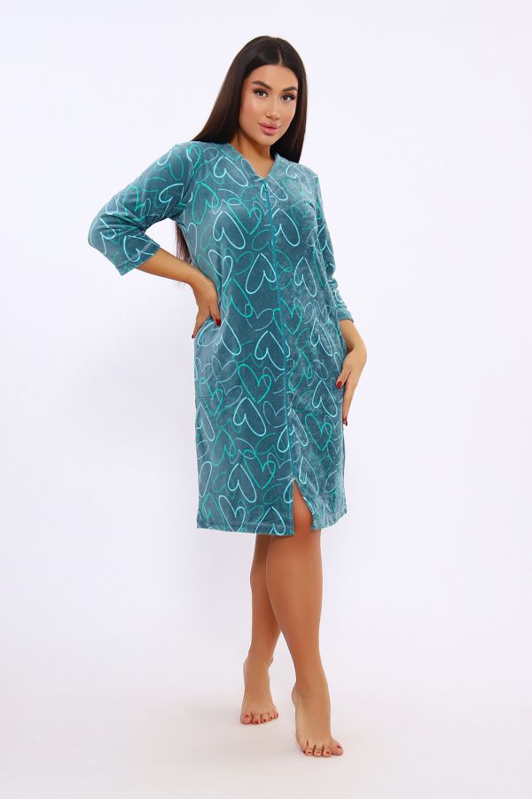 Халат 6731 [изумруд]