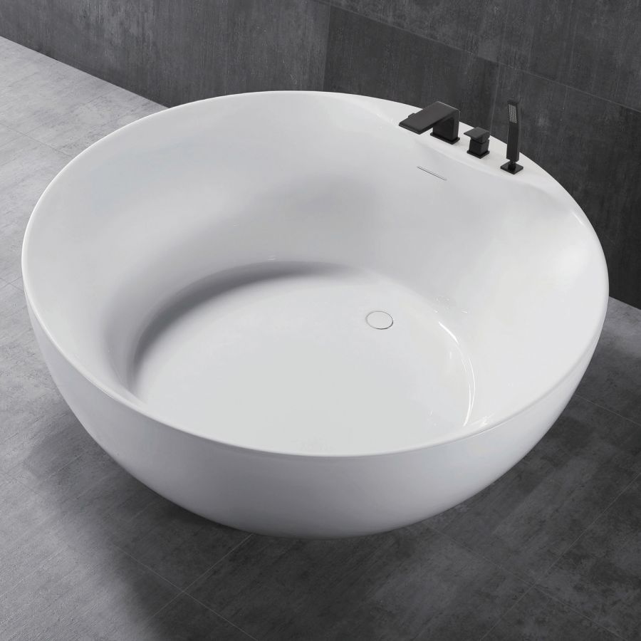 Акриловая ванна ABBER AB9280 белая