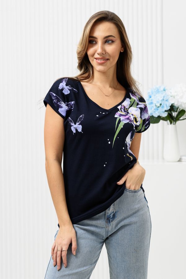 Футболка 7158 [ирисы]