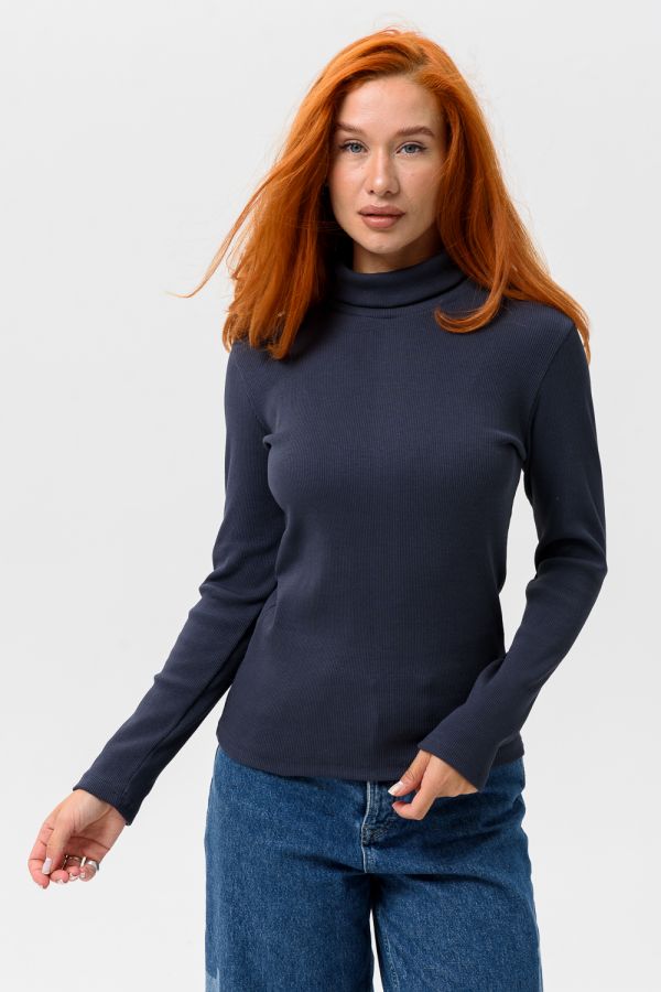 14439/1 Водолазка женская [графит]