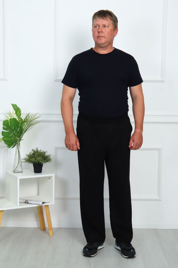 Брюки 375700 спортивные [черный]