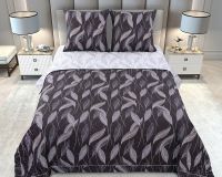 Комплект для сна с одеялом и стеганными наволочками Опавшая листва, перкаль [в ассортименте]