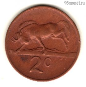 ЮАР 2 цента 1971
