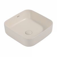 Раковина накладная ABBER Rechteck AC2211MBE светло-бежевая матовая