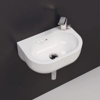 Подвесная раковина Flaminia Pass 45x31 Countertop - Wall Hung Basin схема 2
