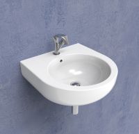 Подвесная раковина Flaminia Pass 50 Countertop - Wall Hung Basin 52х50 схема 1