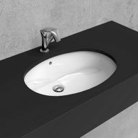 Встраиваемая снизу раковина Flaminia Normale Euro Under-Counter Basin 51х355 схема 1