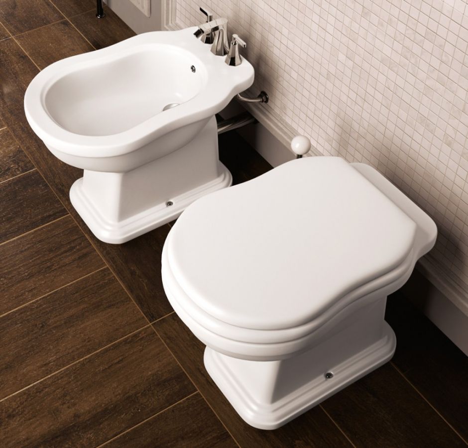 Напольный приставной унитаз с выходом в пол Flaminia Efi 6010 ФОТО