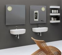 Подвесная раковина Flaminia Mono 74 Countertop Basin 74х48 схема 2