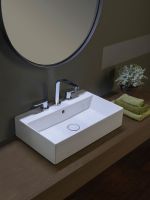 Подвесная раковина Flaminia AppLight 60 глянцевая AP6037 60х37 схема 2