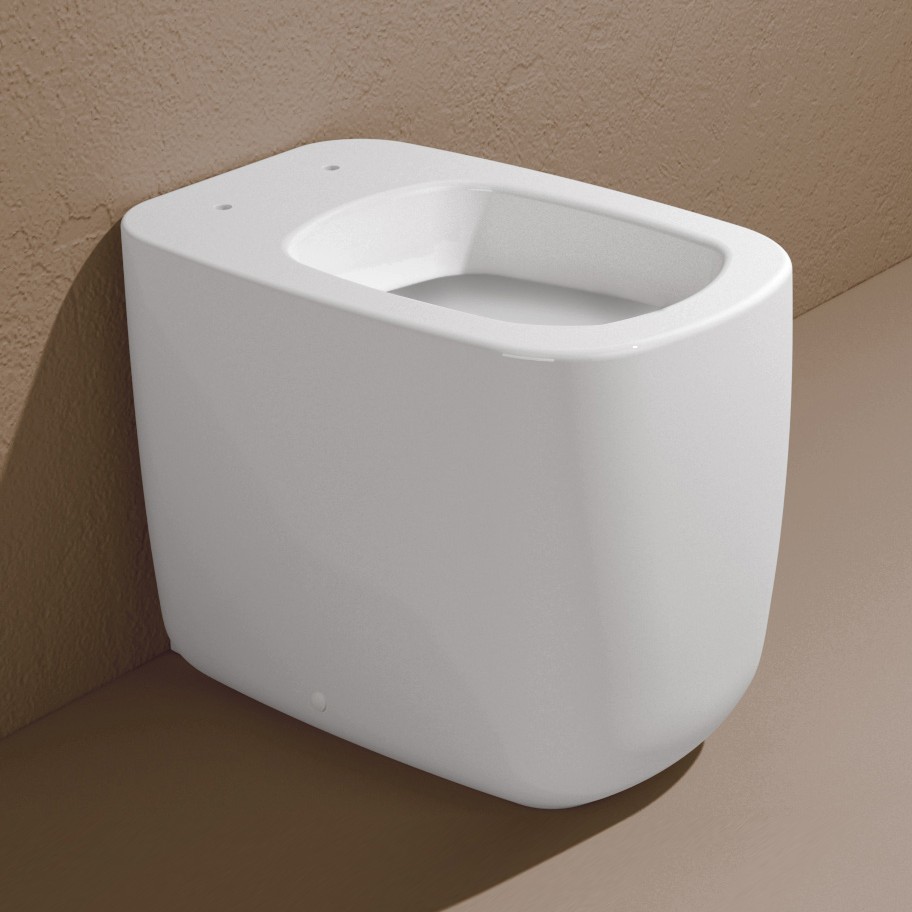 Изображение Напольный приставной унитаз Flaminia Mono Back To Wall WC