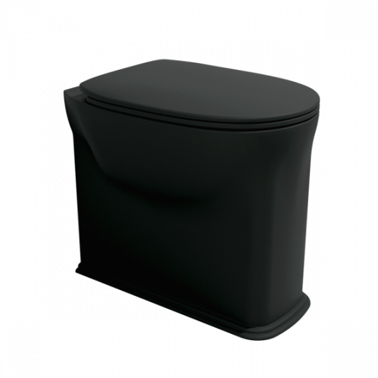 Напольный приставной унитаз Flaminia Madre Plus Goclean Back To Wall WC схема 3