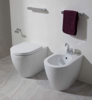 Напольный приставной унитаз Flaminia Link Back To Wall WC схема 13