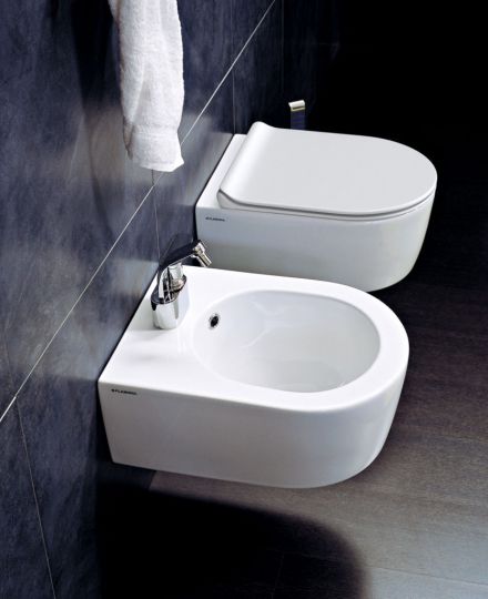 Подвесной унитаз Flaminia Mini Link Goclean Wall Hung WC схема 9