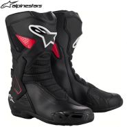 Мотоботы Alpinestars SMX-6 Drystar V3, черно-красные