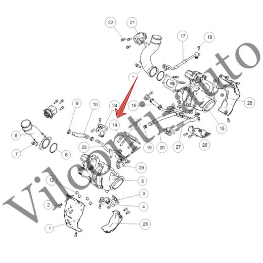 ШПИЛЬКА ВЫПУСКНОГО КОЛЛЕКТОРА TANK 500 1008023-EG01T 100% ОРИГИНАЛ