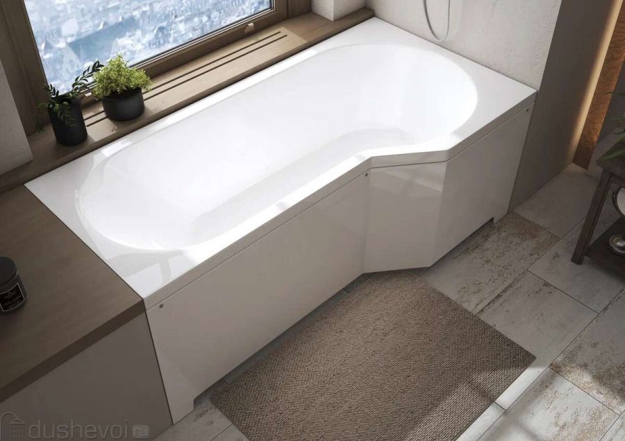 Ванна "Verona 160 silk" правая 1600х800