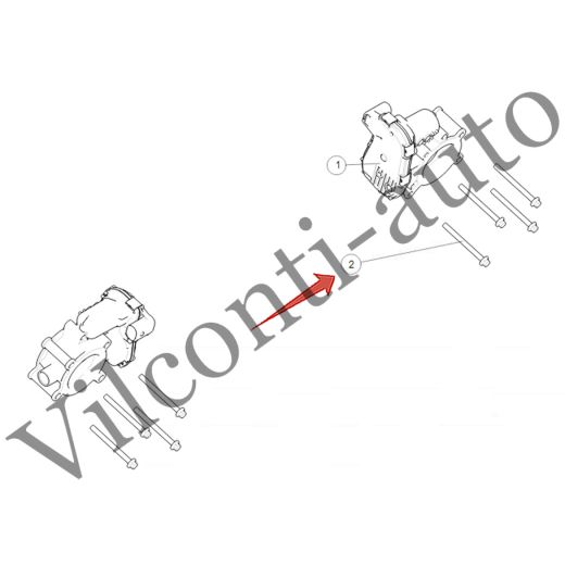 БОЛТ С ШЕСТИГРАННОЙ ГОЛОВКОЙ И ФЛАНЦЕМ TANK 500 Q1840670FDE 100% ОРИГИНАЛ