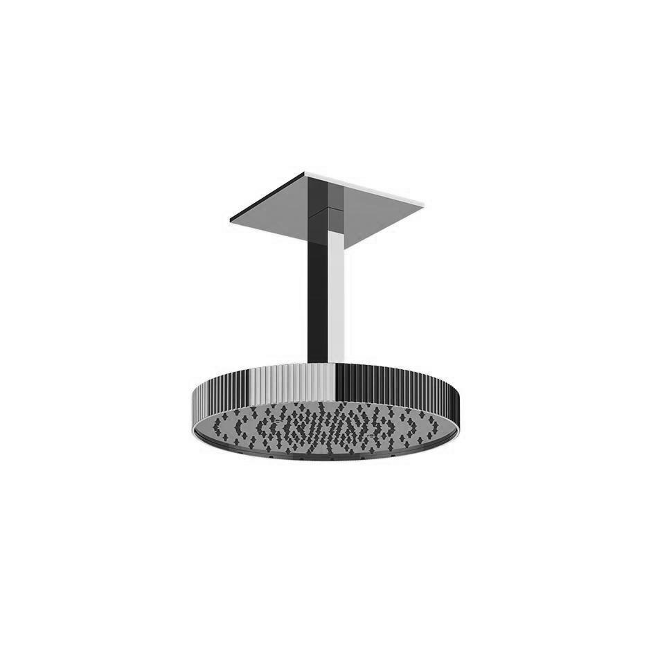 Верхний душ Gessi Incastri Rigato 75170 потолочный высота 11-190 см ФОТО