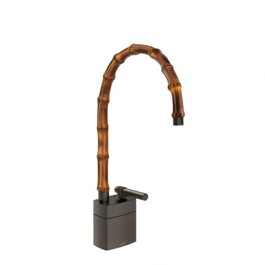 Смеситель для раковины Gessi Jacqueline 77029 средний со средним поворотным изливом и металлическим вентилем схема 4