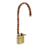 Смеситель для раковины Gessi Jacqueline 77033 средний с высоким поворотным изливом и металлическим вентилем схема 9