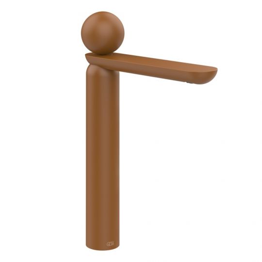 Смеситель для раковины Gessi Perle 74004 высокий без донного клапана с металлическим вентилем схема 5