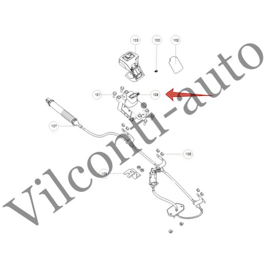 СЕЛЕКТОР АКПП TANK 500 1504100XPT01A 100% ОРИГИНАЛ