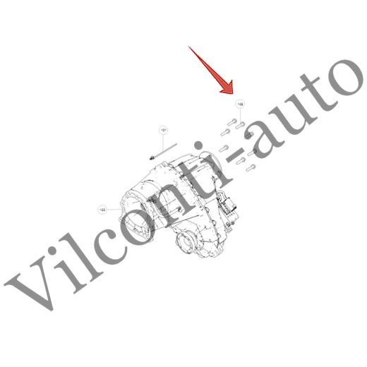 БОЛТ ШЕСТИГРАННЫЙ TANK 500 Q1841040FDHE 100% ОРИГИНАЛ