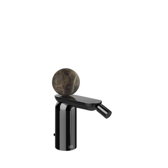 Смеситель для биде Gessi Perle 74107 с донным клапаном с вентилем из мрамора Emperador Dark схема 8