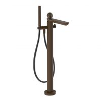 Смеситель для ванны Gessi Perle 74129 напольный с ручным душем и переключателем с вентилем из камня Emperador Dark схема 13 Смеситель для ванны Gessi Perle 74129 напольный с ручным душем и переключателем с вентилем из камня Emperador Dark схема 13