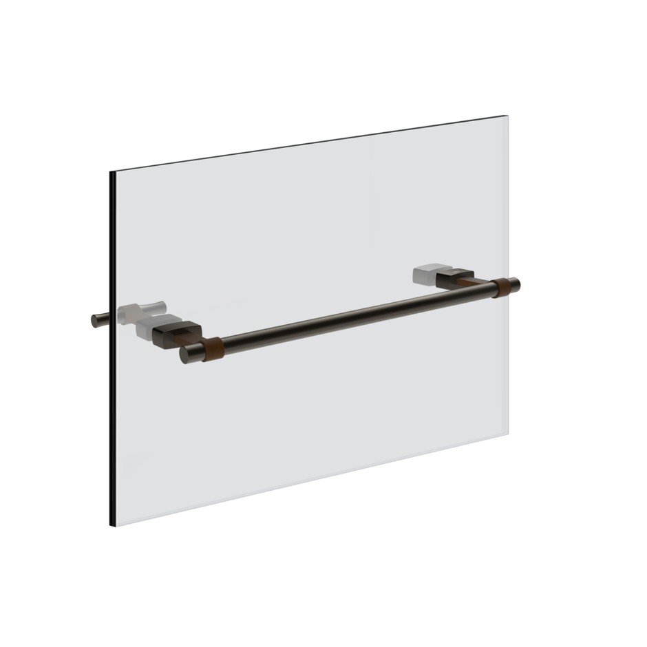 Полотенцедержатель Gessi Jacqueline 77511 30 см металлический для крепления на стекло ФОТО